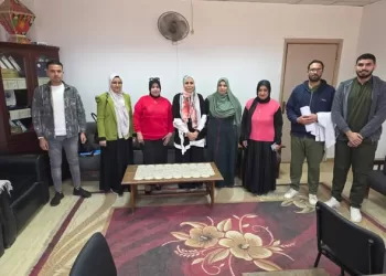 حملة تطعيم طلاب كلية طب الأسنان ببني سويف بالجرعة الثانية ضد الالتهاب الكبدي «ب»