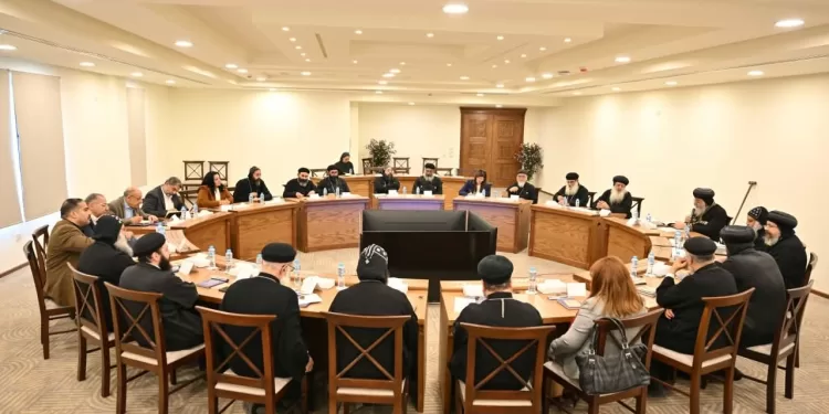 البابا تواضروس يلتقي ممثلي الكليات والمعاهد اللاهوتية بأكاديمية مارمرقس