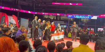 جامعة المنصورة الجديدة تحصد المركز الثاني عالميًا في مسابقة «Robotex International»