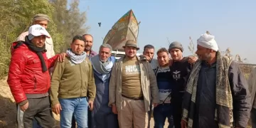 استمرار البحث عن تمساح قرية الزوامل بالشرقية 