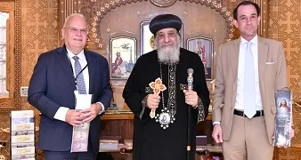 البابا تواضروس خلال لقائه مع سفير الحوار بين الأديان السويدي: الروابط الاجتماعية العميقة تجمع مسلمي ومسيحيي مصر