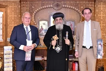 البابا تواضروس خلال لقائه مع سفير الحوار بين الأديان السويدي: الروابط الاجتماعية العميقة تجمع مسلمي ومسيحيي مصر 2 - جريدة الجمهورية البابا تواضروس خلال لقائه مع سفير الحوار بين الأديان السويدي: الروابط الاجتماعية العميقة تجمع مسلمي ومسيحيي مصر