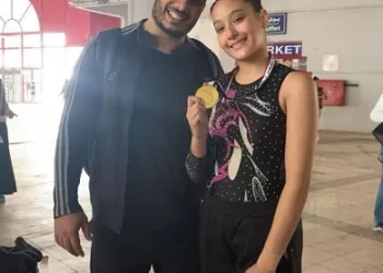 مايا أشرف تحصد المركز الأول في بطولة الجمهورية لجمباز الإيروبيك