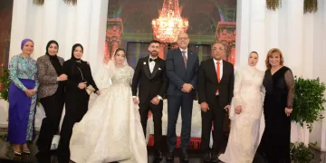 «جبران» وقيادات عمال مصر وقطاع البترول يشاركون «صابر» حفل زفاف كريمته