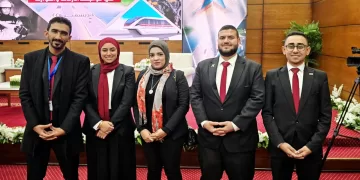 طلاب جامعة العاصمة يشاركون في ندوة «الدور التكاملي لمؤسسات الدولة في مواجهة الأزمات والكوارث» بأكاديمية الشرطة