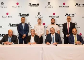 بالم هيلز توقع اتفاقية استراتيجية مع مجموعة ماريوت العالمية لتطوير فندق «سانت ريجيس.. بالم هيلز الجيزة» 2 - جريدة الجمهورية بالم هيلز توقع اتفاقية استراتيجية مع مجموعة ماريوت العالمية لتطوير فندق «سانت ريجيس.. بالم هيلز الجيزة»