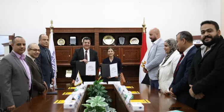 بروتوكول تعاون بين جامعة بني سويف التكنولوجية و«تأهيل» لتطوير التعليم والتدريب 1 - جريدة الجمهورية بروتوكول تعاون بين جامعة بني سويف التكنولوجية و«تأهيل» لتطوير التعليم والتدريب