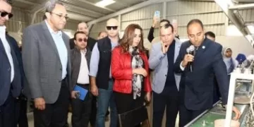 وزيرة التنمية المحلية تفتتح محطة مياه «حجازة».. وتتفقد مشروع تدوير المخلفات الصلبة بقوص