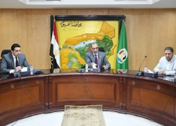 محافظ الفيوم يناقش مقترح خطة الرصف للعام المالي القادم 2026/2027