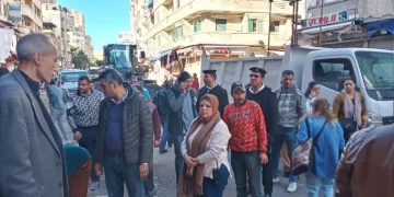 حي شرق الإسكندرية يعيد الانضباط والمرور السلس بسوق زعربانة