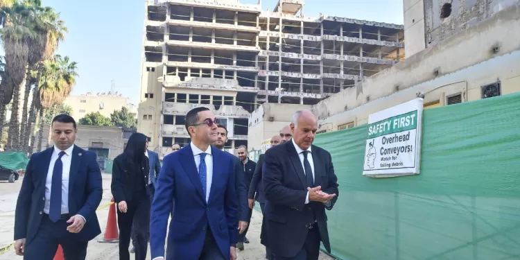 وزير الاستثمار يتفقد مشروع تطوير مبنى وزارة الداخلية بـ«لاظوغلي»