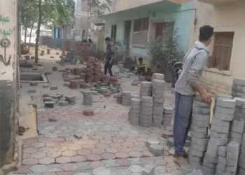 15 مليون جنيه لتطوير الشوارع الداخلية بتركيب الإنترلوك في 3 مراكز بالشرقية