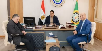 متابعة نائب محافظ الدقهلية دعم منظومة التحول الرقمى