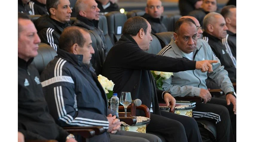 فيديو| الرئيس عبد الفتاح السيسي يجري زيارة تفقدية إلى الأكاديمية العسكرية المصرية بالعاصمة الجديدة 8 - جريدة الجمهورية 1jpg - جريدة الجمهورية