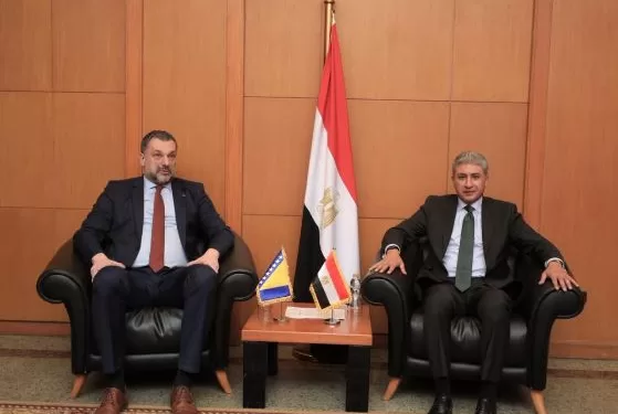 «وزير السياحة» يبحث مع «وزير خارجية البوسنة والهرسك» تعزيز التعاون الأثري وزيادة الحركة السياحية 1 - جريدة الجمهورية «وزير السياحة» يبحث مع «وزير خارجية البوسنة والهرسك» تعزيز التعاون الأثري وزيادة الحركة السياحية
