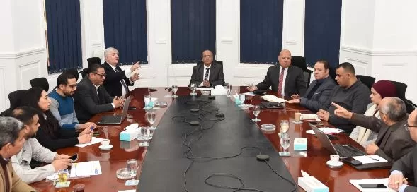 رئيس «القابضة للمياه» يتابع الموقف التنفيذي لمشروع «مصرف كيتشنر» ويوجه بتوطين الصناعة المحلية 2 - جريدة الجمهورية 2 93 - جريدة الجمهورية