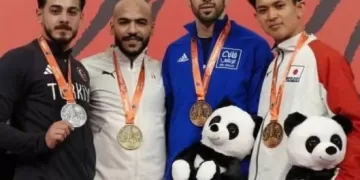 وزير الشباب والرياضة يهنئ أبطال «الكاراتيه» على إنجازهم في بطولة البريميرليج بتركيا