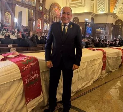 عمرو رشاد: مشاركة الرئيس في عيد الميلاد ترسيخ لـ «المواطنة» ورسالة قوية بتماسك النسيج الوطني