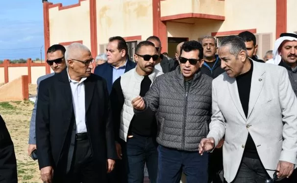 وزير الشباب ومحافظ شمال سيناء يفتتحان أعمال تطوير مركز شباب الشيخ زويد 1 - جريدة الجمهورية وزير الشباب ومحافظ شمال سيناء يفتتحان أعمال تطوير مركز شباب الشيخ زويد