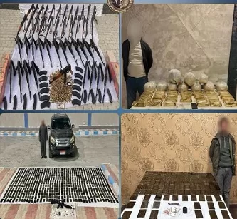 مصرع ثلاثة هاربين من السجن المؤبد وضبط أعوانهم.. سقطوا داخل أوكارهم بنصف طن مخدرات وترسانة آلي وجرينوف 30 - جريدة الجمهورية مصرع ثلاثة هاربين من السجن المؤبد وضبط أعوانهم.. سقطوا داخل أوكارهم بنصف طن مخدرات وترسانة آلي وجرينوف