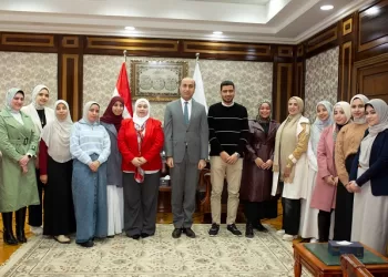 رئيس جامعة دمنهور يستقبل المعيدين الجدد بكلية العلوم لتهنئتهم وإستعراض مهامهم الأكاديمية