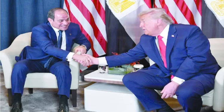 ترامب: الرئيس السيسى «قائد عظيم» وركيزة الاستقرار فى المنطقة 1 - جريدة الجمهورية ترامب: الرئيس السيسى «قائد عظيم» وركيزة الاستقرار فى المنطقة