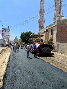 مركز الحسينية.. طفرة في الخطة الاستثمارية.. رصف الشوارع بالإنترلوك واسترداد 29 فداناً من الأراضي الزراعية 1 - جريدة الجمهورية مركز الحسينية.. طفرة في الخطة الاستثمارية.. رصف الشوارع بالإنترلوك واسترداد 29 فداناً من الأراضي الزراعية