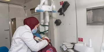 الكشف على 683 مواطنًا خلال قافلة طبية مجانية بقرية واقد بكوم حمادة