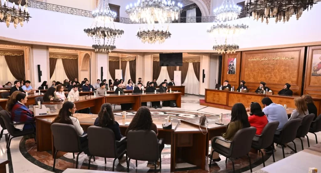 البابا يلتقي شباب كنيستين من إيبارشية «نيويورك» بالإسكندرية 2 - جريدة الجمهورية WhatsApp Image 2026 01 02 at 1.35.22 PM - جريدة الجمهورية