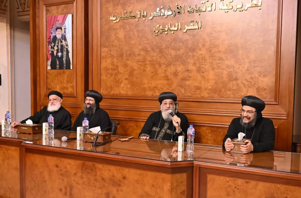 البابا يلتقي شباب كنيستين من إيبارشية «نيويورك» بالإسكندرية 3 - جريدة الجمهورية WhatsApp Image 2026 01 02 at 1.35.23 PM - جريدة الجمهورية