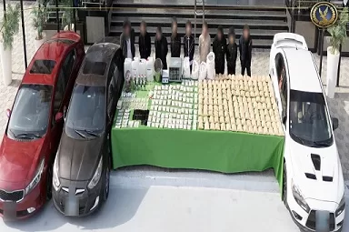 الداخلية تداهم أوكار «مافيا الموت».. ضبط شحنة حشيش اصطناعي بربع مليار جنيه 1 - جريدة الجمهورية الداخلية تداهم أوكار «مافيا الموت».. ضبط شحنة حشيش اصطناعي بربع مليار جنيه