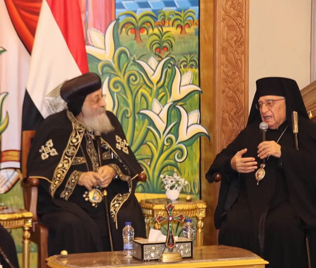 بطريركا الأقباط الكاثوليك والروم الكاثوليك يهنئان البابا تواضروس الثاني بعيد الميلاد المجيد 3 - جريدة الجمهورية WhatsApp Image 2026 01 05 at 2.26.25 PM - جريدة الجمهورية