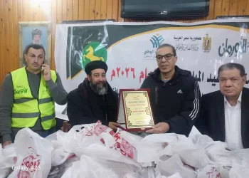 بمناسبة عيد الميلاد المجيد.. توزيع لحوم مجانية على الأخوة الأقباط بالشرقية