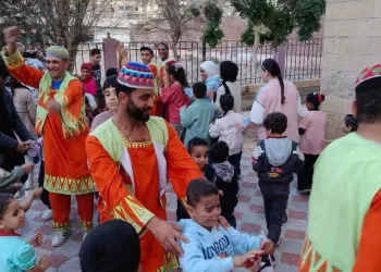 أجواء رائعة عكست بهجة عيد الميلاد.. بالفيوم