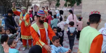 أجواء رائعة عكست بهجة عيد الميلاد.. بالفيوم