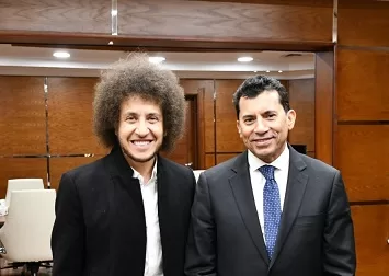 خلال لقائه بـ«بطل معركة السفارات».. «صبحي» يؤكد دور شبابنا بالخارج كحائط صد ضد الشائعات 1 - جريدة الجمهورية خلال لقائه بـ«بطل معركة السفارات».. «صبحي» يؤكد دور شبابنا بالخارج كحائط صد ضد الشائعات