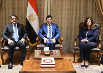 «صبحي» يبحث مع نظيريه اللبناني والأردني تعزيز التكامل الشبابي والرياضي العربي