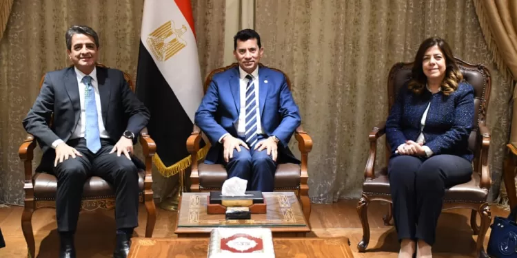 «صبحي» يبحث مع نظيريه اللبناني والأردني تعزيز التكامل الشبابي والرياضي العربي