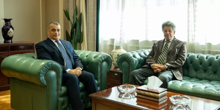 وزير الدولة للإنتاج الحربي يستقبل رئيس «المتحدة للخدمات الإعلامية» لبحث سبل التعاون