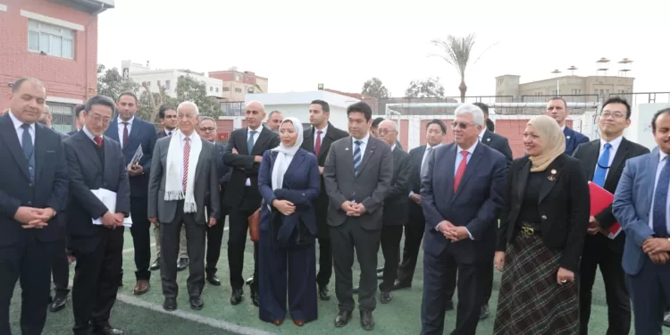 وفد ياباني يزور معهد «الكوزن» بالعاشر من رمضان لتعزيز أواصر التعاون الثنائي 1 - جريدة الجمهورية وفد ياباني يزور معهد «الكوزن» بالعاشر من رمضان لتعزيز أواصر التعاون الثنائي