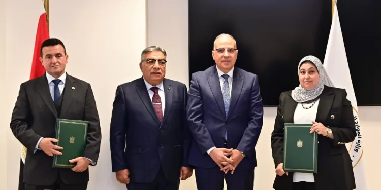 بروتوكول تعاون بين وزير الموارد المائية والري ومحافظ الدقهلية