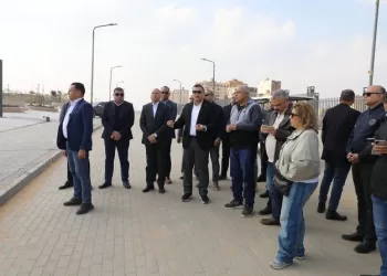 جولة ميدانية لوزير الإسكان ومحافظ القاهرة بمشروع حدائق تلال الفسطاط التاريخي