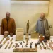 سقوط متهمين بحوزتهما 53 قطعة أثرية بالمنيا.. والآثار تؤكد: تعود للدولة القديمة