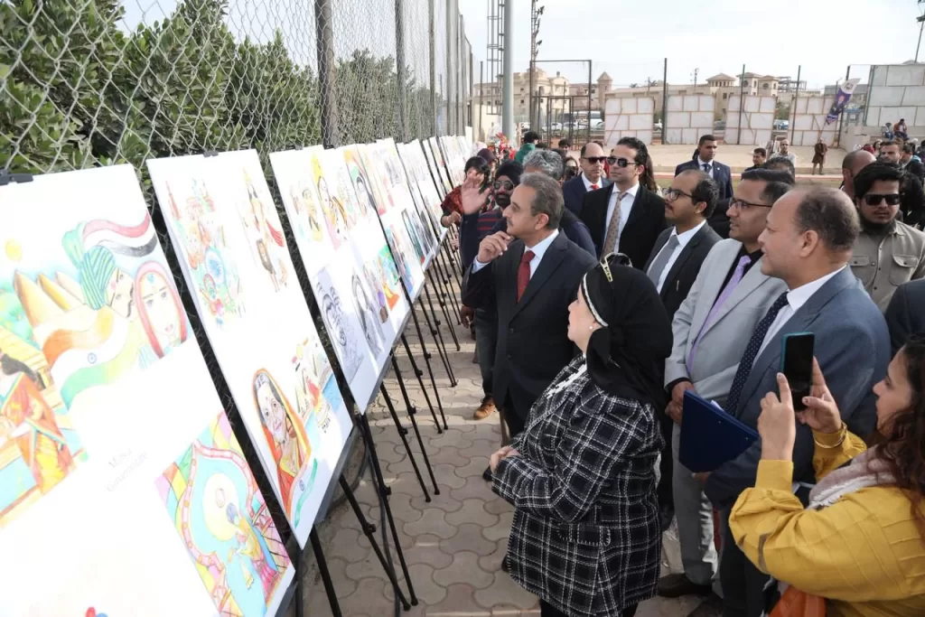 في حفل جوائز «لمحات من الهند».. وزير الدولة للشؤون الخارجية الهندي يشيد بإبداع أطفال مصر 6 - جريدة الجمهورية WhatsApp Image 2026 01 21 at 10.26.42 PM - جريدة الجمهورية