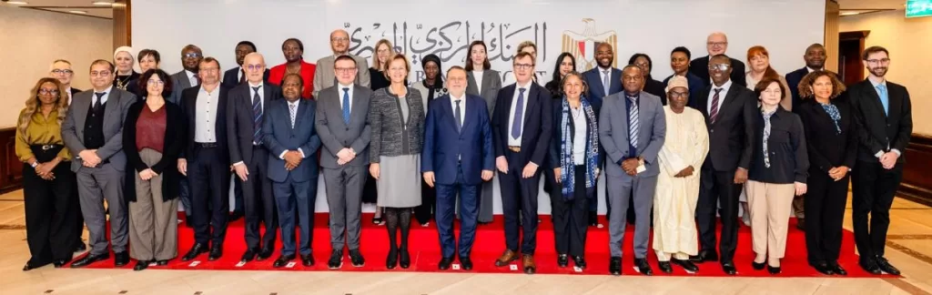 محافظ البنك المركزي وسفيرة الاتحاد الأوروبي يفتتحان الاجتماع التاسع للجنة تنسيق دعم البنوك المركزية الإفريقية 3 - جريدة الجمهورية WhatsApp Image 2026 01 21 at 11.52.02 AM 1 - جريدة الجمهورية