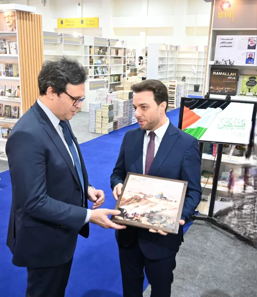 فلسطين تشارك في الدورة السابعة والخمسين لمعرض القاهرة الدولي للكتاب 3 - جريدة الجمهورية WhatsApp Image 2026 01 21 at 4.08.48 PM 1 - جريدة الجمهورية