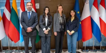 سفيرة الاتحاد الأوروبي تبحث مع سفراء النوايا الحسنة سبل تعزيز الشراكة التنموية في مصر