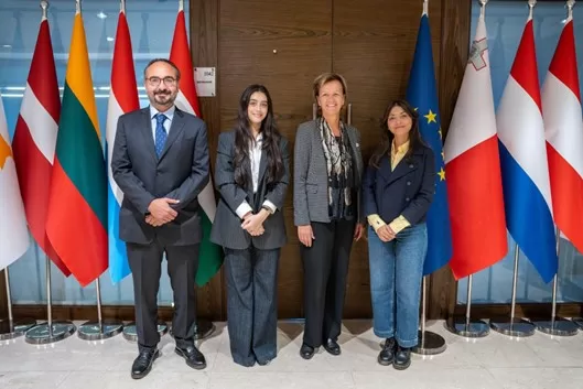 سفيرة الاتحاد الأوروبي تبحث مع سفراء النوايا الحسنة سبل تعزيز الشراكة التنموية في مصر 1 - جريدة الجمهورية سفيرة الاتحاد الأوروبي تبحث مع سفراء النوايا الحسنة سبل تعزيز الشراكة التنموية في مصر