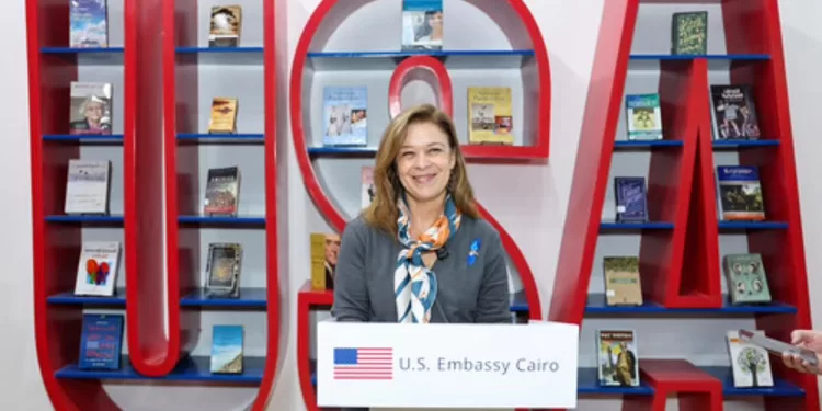 السفارة الأمريكية تشارك في معرض القاهرة الدولي للكتاب 1 - جريدة الجمهورية السفارة الأمريكية تشارك في معرض القاهرة الدولي للكتاب