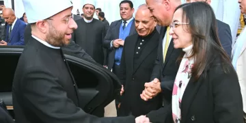 محافظ البحيرة تستقبل وزيري الأوقاف والمجالس النيابية لافتتاح المسجد الرئيسي بقرية «أم صابر»